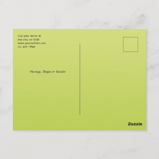 Carte Postale Spa de jour (Dos)