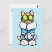 Carte Postale Spa Kitty Cat (Devant / Derrière)
