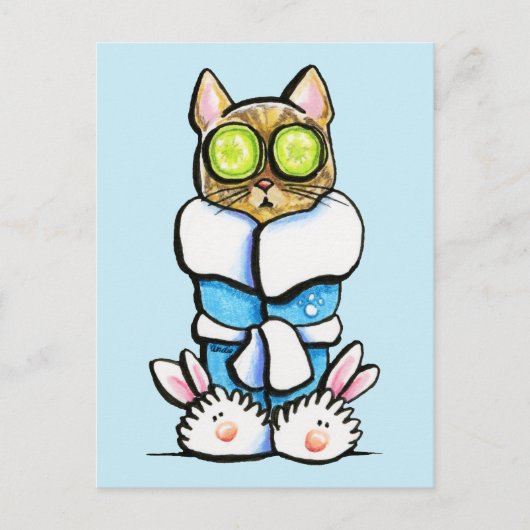 Carte Postale Spa Kitty Cat (Devant)