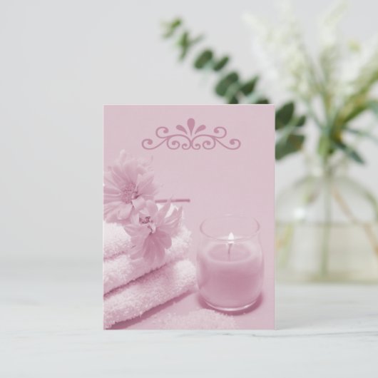 Carte postale Spa Mauve (Debout devant)