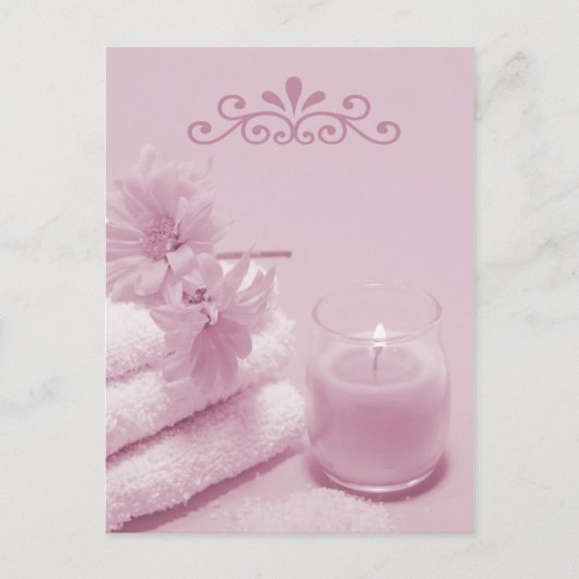Carte postale Spa Mauve (Devant)