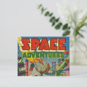 Carte Postale Space Adventurers Comic Book (Debout devant)