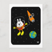 Carte postale Space Bunny (Devant)