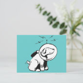 Carte Postale Space Chien (Debout devant)