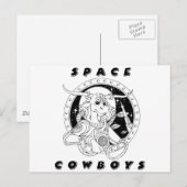 Carte postale Space Cowboys (Devant / Derrière)