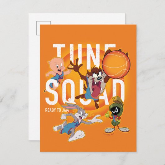 Carte Postale SPACE JAM : A NEW LEGACY™ TUNE SQUAD™ Dribble (Devant / Derrière)