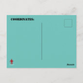 Carte Postale SPACE ROBOTS DRÔLES par Jetpackcorps (Dos)