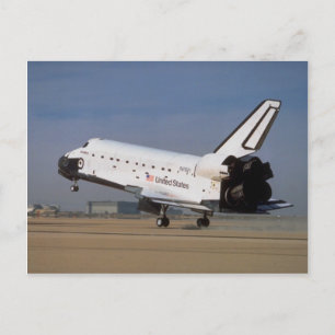 Carte Postale Space shuttle Discovery, Mojave Desert, Californie