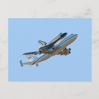 Carte Postale Space Shuttle Endeavour photo de vol final