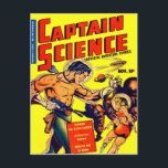 Carte Postale Space Warrior Vintage Science Fiction Comic<br><div class="desc">Space Warrior Vintage Science Fiction Comic Science Fiction, Horreur et Imaginaire Illustration Art. Collection fantastique de bandes dessinées rétro disponibles sur t-shirts, casquettes, aimants frigo, épingles, boutons, tabliers, cartes de voeux, cartes postales, sacs, couvertures, tableaux de fléchettes, serviettes, jarres de décorateur, tasses, bouteilles d'eau, et beaucoup d'autres idées cadeaux passionnants....</div>