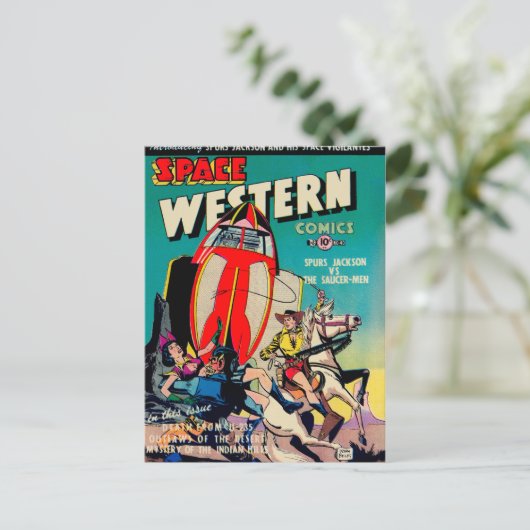 Carte Postale Space Western Comics (Debout devant)