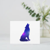 Carte Postale Space Wolf howling (Debout devant)