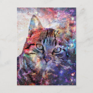 Carte Postale SpaceCat