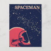 Carte Postale Spaceman (Devant)