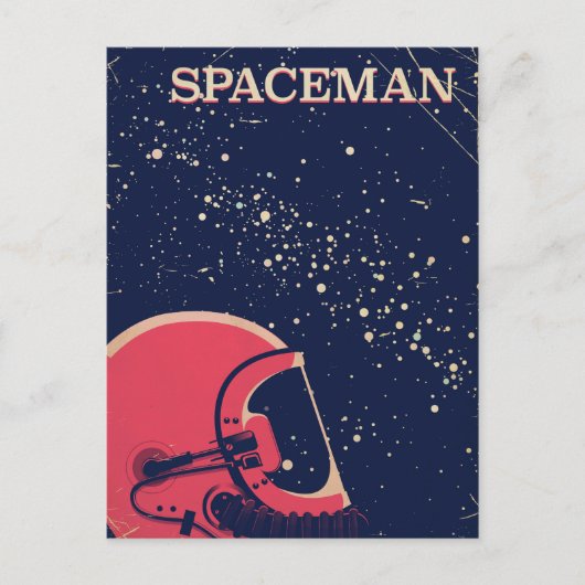 Carte Postale Spaceman (Devant)