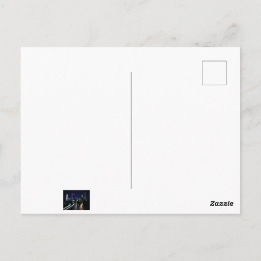 Carte Postale Spacey Atlanta (Dos)