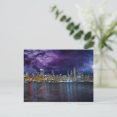 Carte Postale Spacey Chicago Skyline (Debout devant)