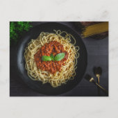 Carte Postale Spaghetti (Devant)