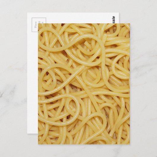 Carte Postale Spaghetti (Devant / Derrière)