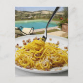 Carte Postale Spaghetti Carbonara (Devant)