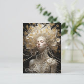 Carte postale Spaghetti Floral Femme (Debout devant)
