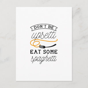 Carte Postale Spaghettis