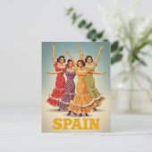 Carte Postale Spain Flamenco Dancers Travel (Debout devant)