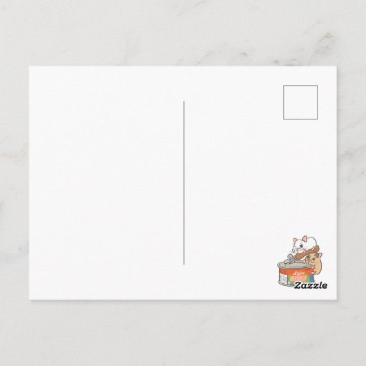 Carte Postale Spam (Dos)