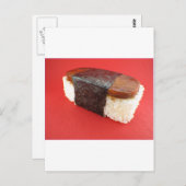 Carte Postale Spam Musubi (Devant / Derrière)