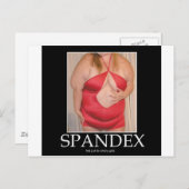 Carte Postale Spandex ! (Devant / Derrière)