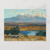Carte Postale Spanish Peaks, CO | Charles Partridge Adams (Devant)