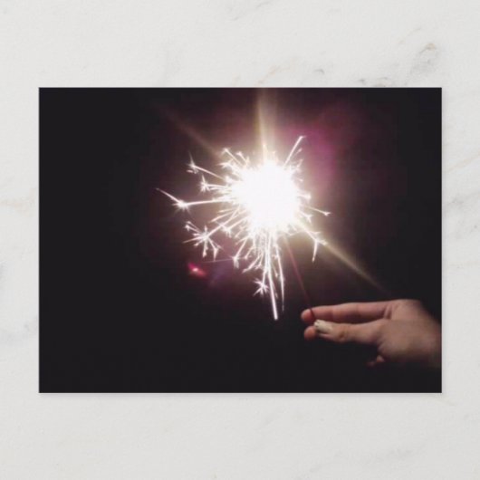 Carte Postale Sparkler (Devant)