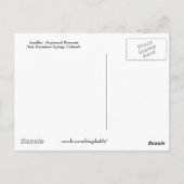 Carte postale Sparkles (Dos)