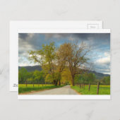 Carte Postale Sparks Lane Cades Cove (Devant / Derrière)