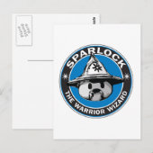 Carte Postale Sparlock the Warrior Wizard (Devant / Derrière)