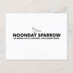 Carte Postale Sparrow de lundi
