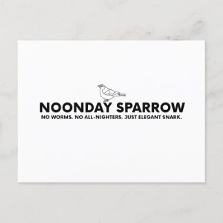 Carte Postale Sparrow de lundi