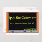 Carte Postale Spay le octomom (Devant / Derrière)