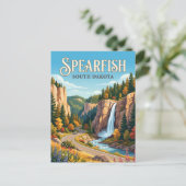 Carte Postale Spearfish, Dakota du Sud (Debout devant)