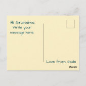 Carte postale Special Love Delivery Kids Connectio (Dos)