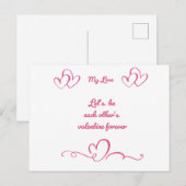 Carte Postale Special message for spacial one.....  (Devant / Derrière)