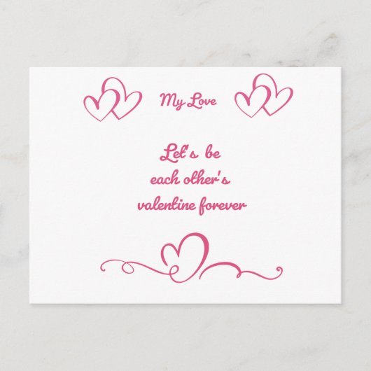 Carte Postale Special message for spacial one.....  (Devant)