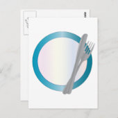 Carte Postale Spécial Plaque Bleue (Devant / Derrière)