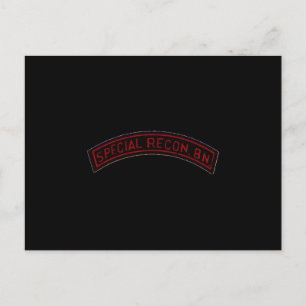 Carte Postale Spécial Recon BN