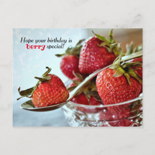 Carte postale spéciale Berry Anniversaire