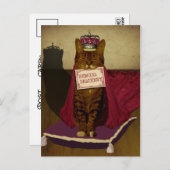 Carte postale spéciale King Cat (Devant / Derrière)