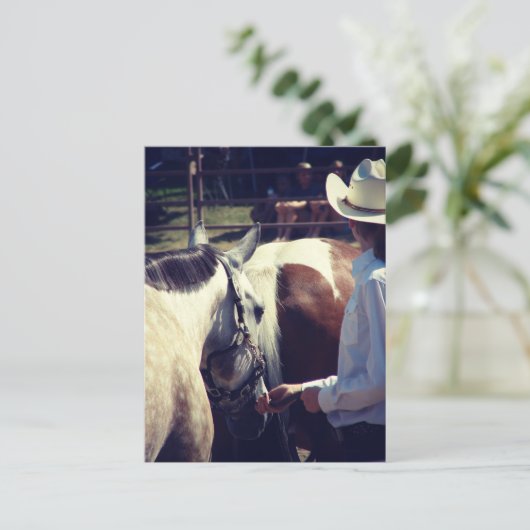 Carte Postale Spectacle à cheval (Debout devant)