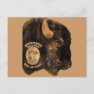 Carte Postale Spectacle de l'Ouest sauvage de Buffalo Bill éditi