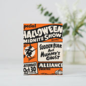 Carte Postale Spectacle du Midnite d'Halloween (Debout devant)