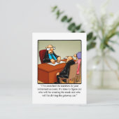 Carte postale "Spectickles" pour Humour de retrait (Debout devant)